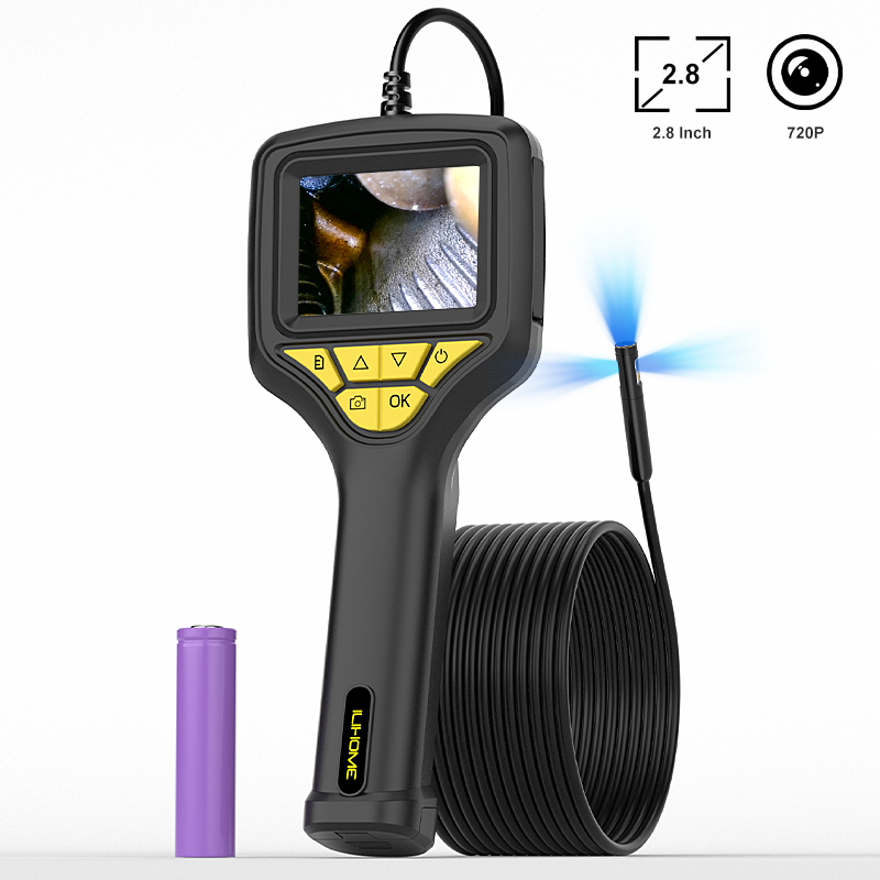 Home Security With Cameras - 2.8인치 IPS 휴대용 내시경 HD 검사