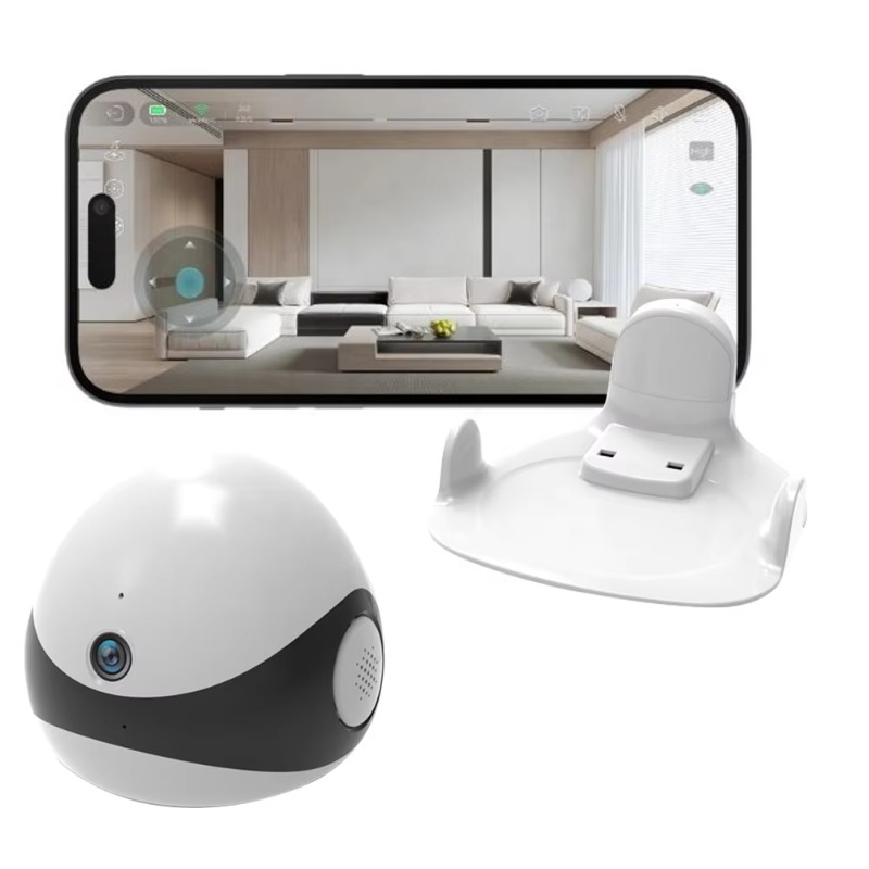 Home Security Camera Installation - 무선 2K HD 모바일 반려동물 로봇
