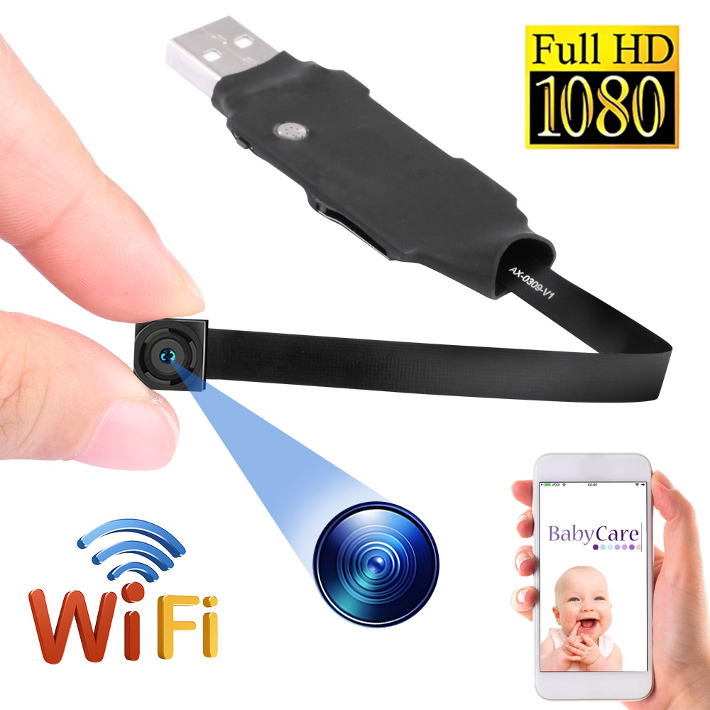 Home Security Recorder - 128GB WiFi 미니 카메라 1080P Diy