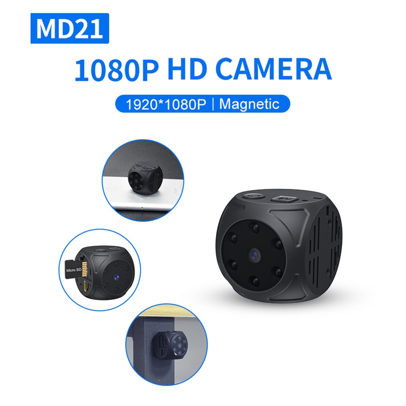 Home Security Recorder - 미니 HD 카메라 1080p 휴대용 소형