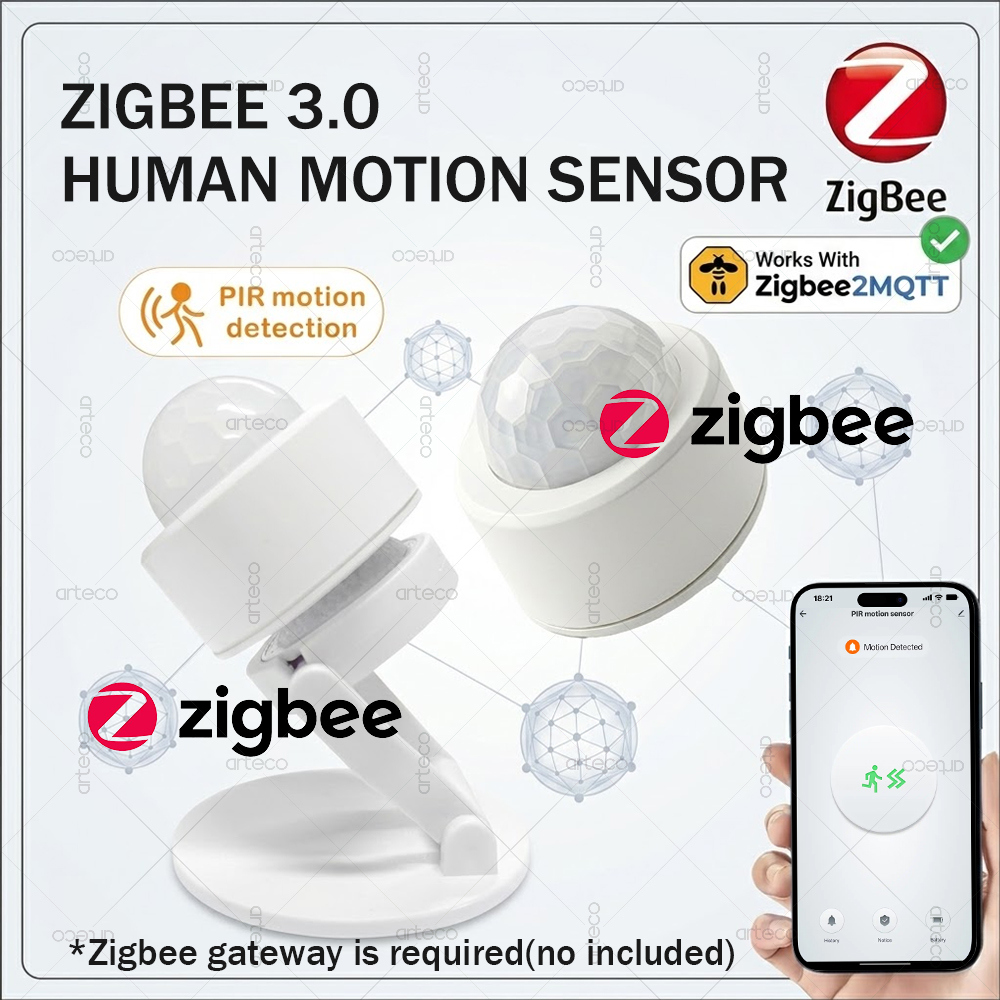Home Security Business - Zigbee 3.0 미니 PIR 모션 센서