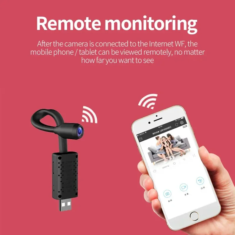 Home Security Monitoring Service - 4K USB 감시 WiFi 카메라 미니