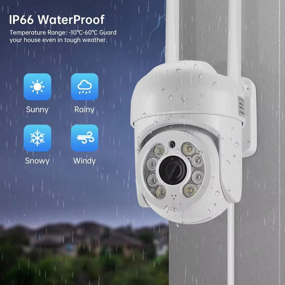 ICsee 4MP 무선 PTZ 보안 카메라 - 모션 감 - Home Security Monitoring Service 리뷰 및 가격