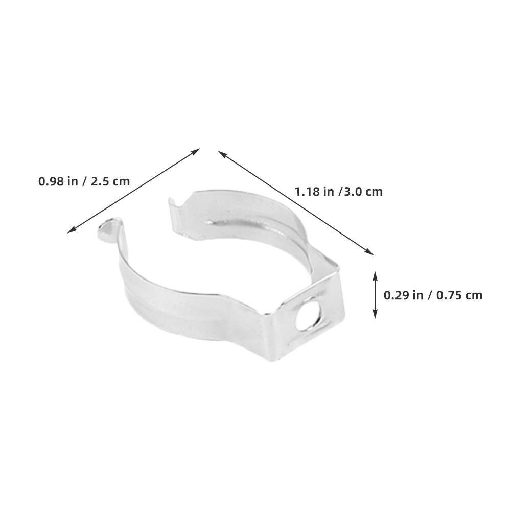 50Pcs T8 LED 라이트 튜브 클립 망간강 U-브 - Home Security Youtube 리뷰 및 가격