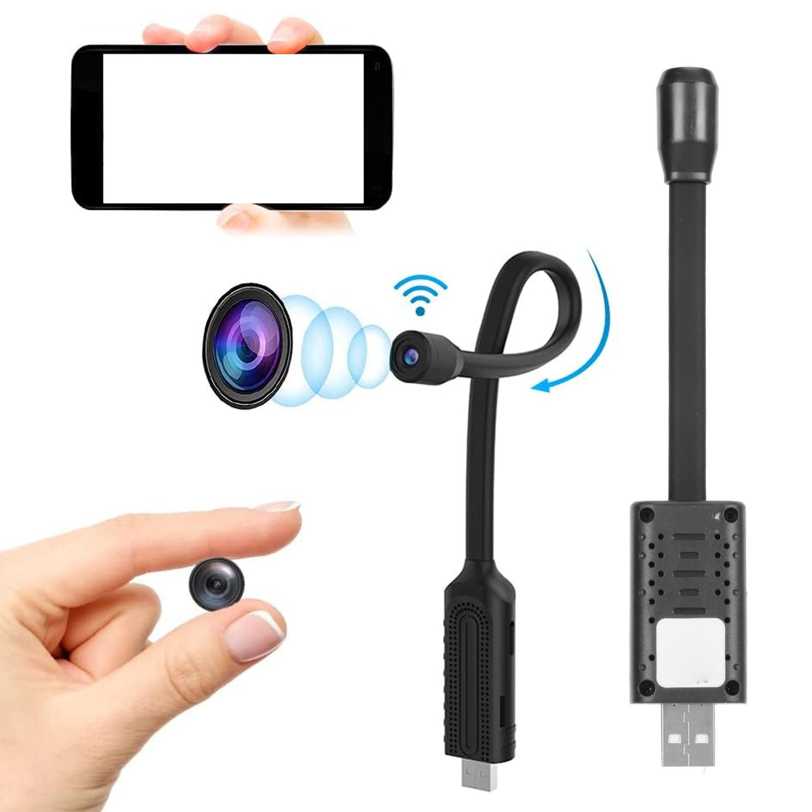 USB 미니 와이파이 무선 카메라 미니 보안 카메라,  - Home Security Monitoring Service 리뷰 및 가격