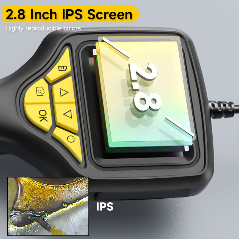 2.8인치 IPS 휴대용 내시경 HD 검사 카메라 (3 - Home Security With Cameras 리뷰 및 가격