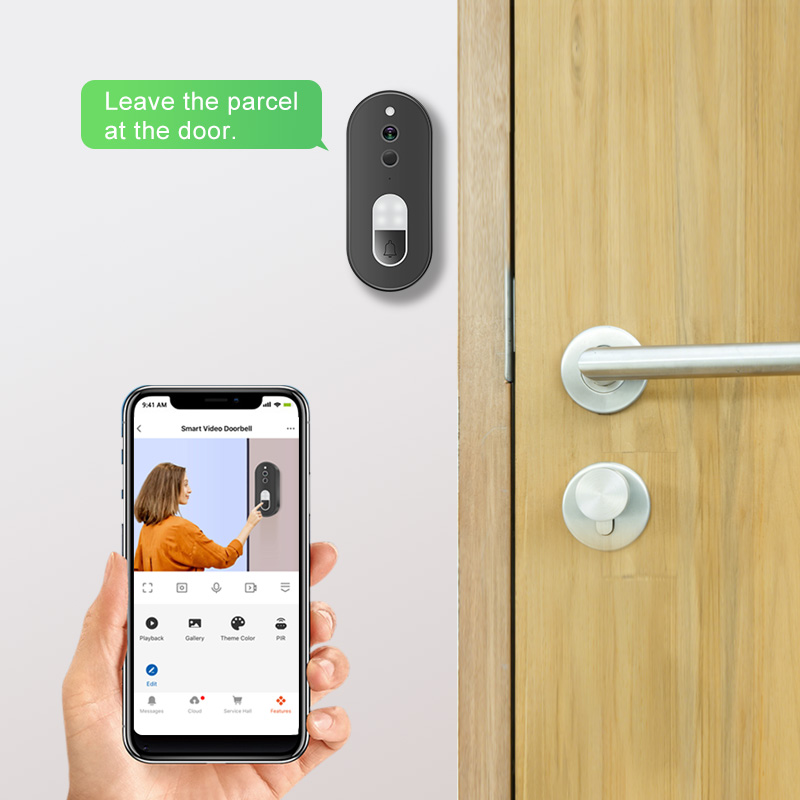 Tuya 1080P HD 무선 WiFi 비디오 초인종  - Home Security Camera Installation 리뷰 및 가격