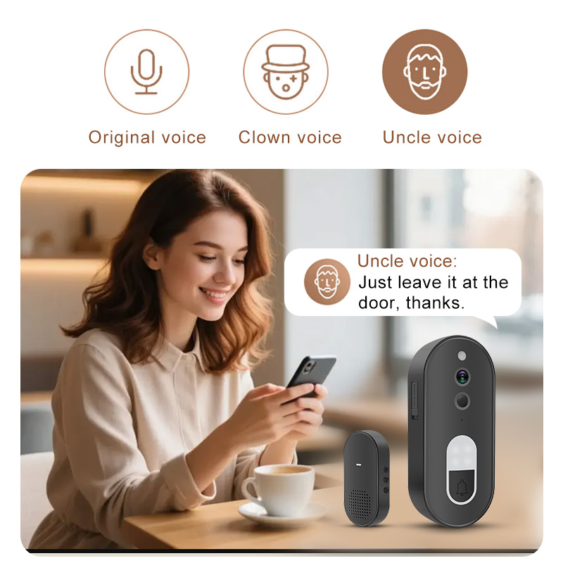 Tuya 1080P HD 무선 WiFi 비디오 초인종  - Home Security Camera Installation 리뷰 및 가격
