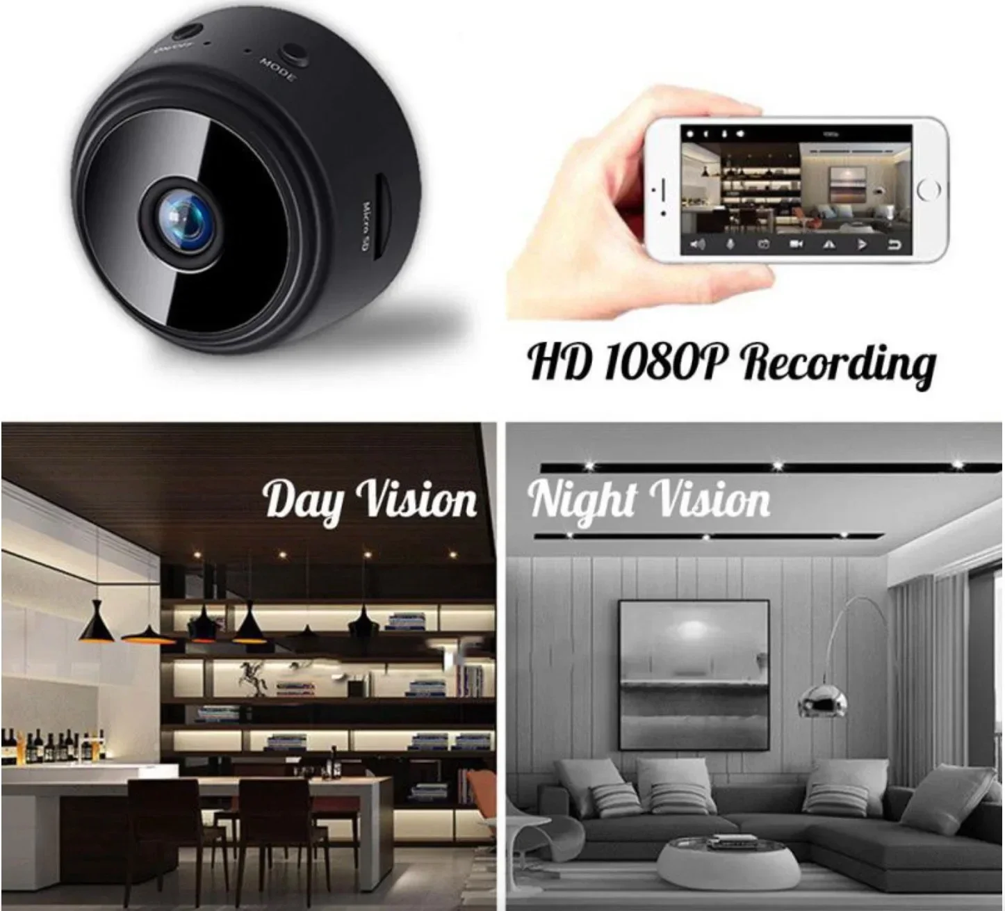 OnePlus A9 미니 카메라 1080P HD 지능형 - Home Security Recorder 리뷰 및 가격