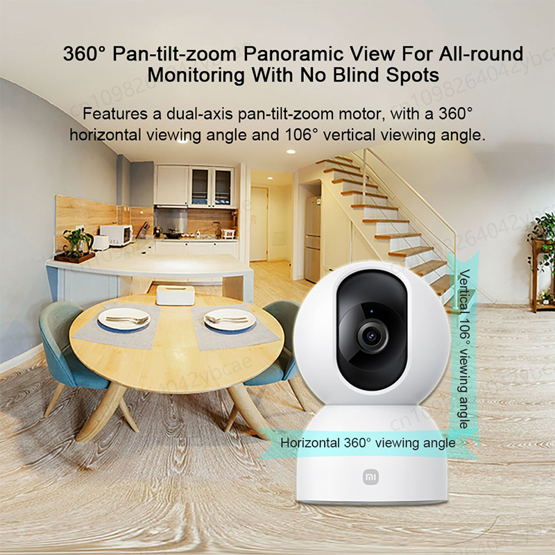 샤오미 홈 시큐리티 지능형 와이파이 카메라 2 PTZ  - Home Security Camera Xiaomi Mi 360 리뷰 및 가격