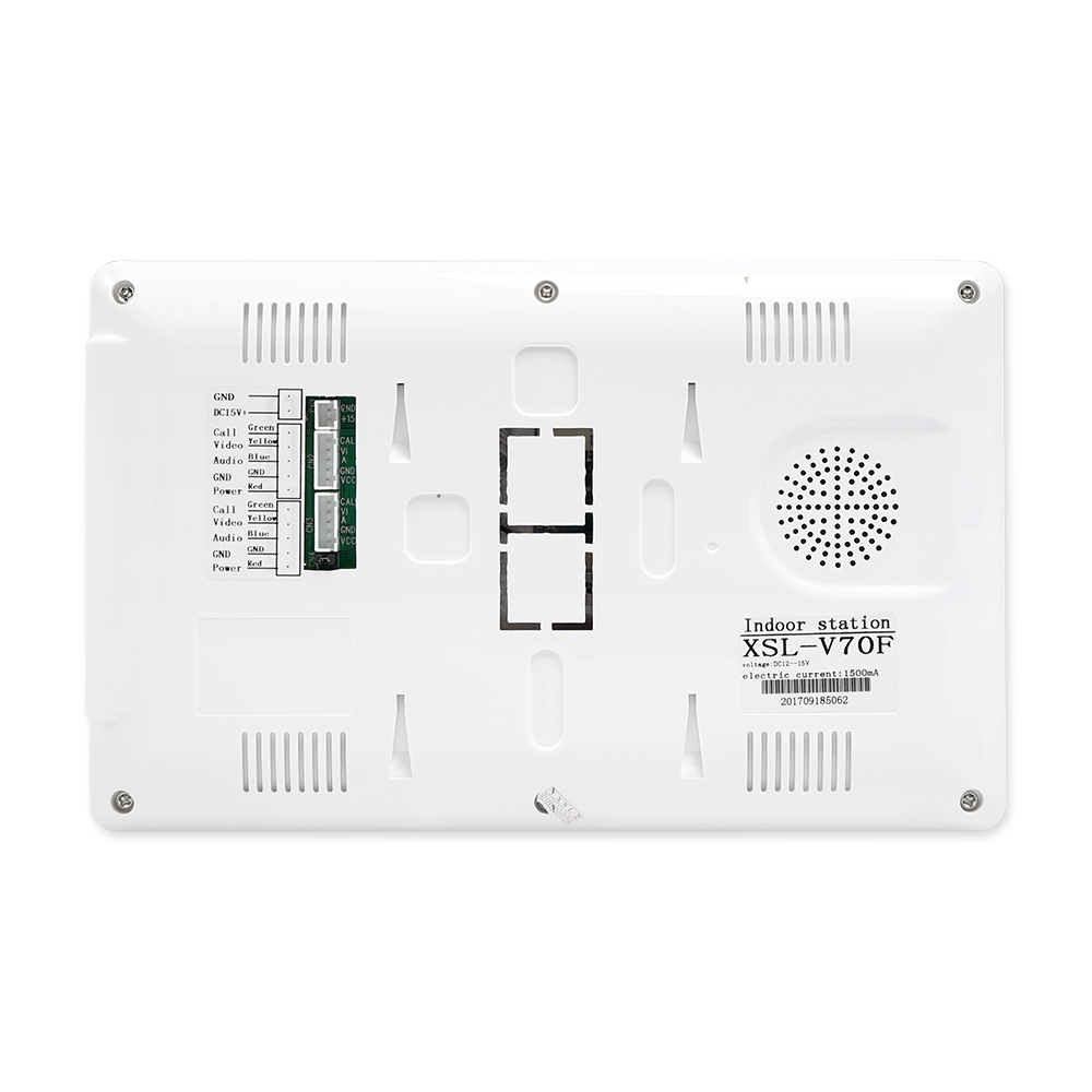 1개의 실외 카메라, 2개의 실내 모니터, 7인치 비디 - Home Security And Camera Systems 리뷰 및 가격