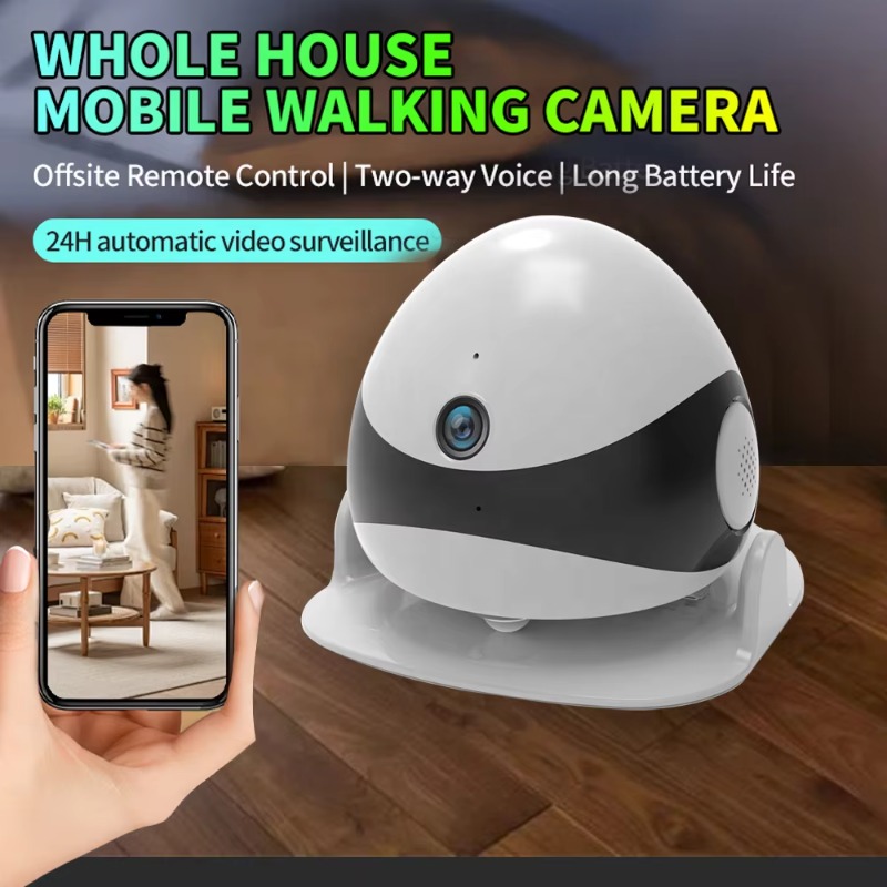 무선 2K HD 모바일 반려동물 로봇 카메라 AI 자동 - Home Security Camera Installation 리뷰 및 가격