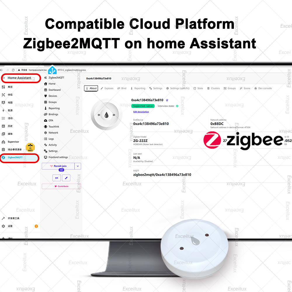 Zigbee 물 감지기 누출 센서 알람 누출 감지기 스 - Home Security Business 리뷰 및 가격