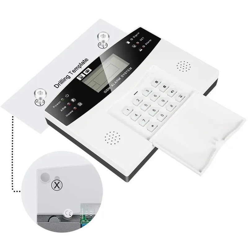 주택 도난 경보기 키트 자동 다이얼 120dB 사이렌  - Home Security With Alarm 리뷰 및 가격