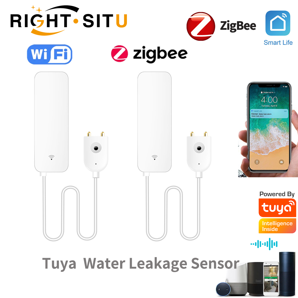 Tuya WiFi 누수 센서, 누수 감지기, Smart - Home Security Business 리뷰 및 가격
