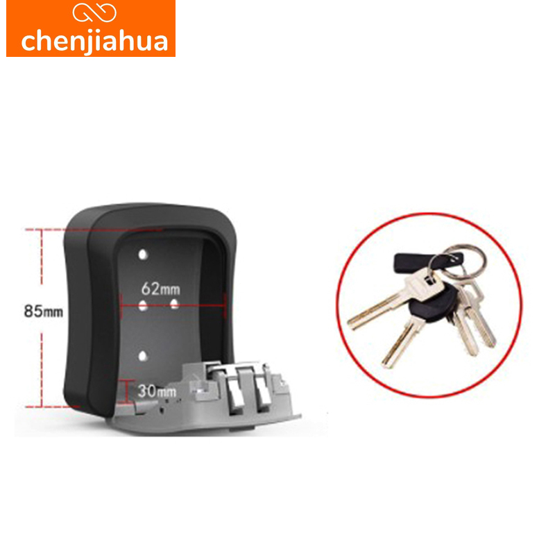 벽걸이 형 키 보관 비밀 상자 주최자 4 자리 조합 암 - Home Security Tips 리뷰 및 가격