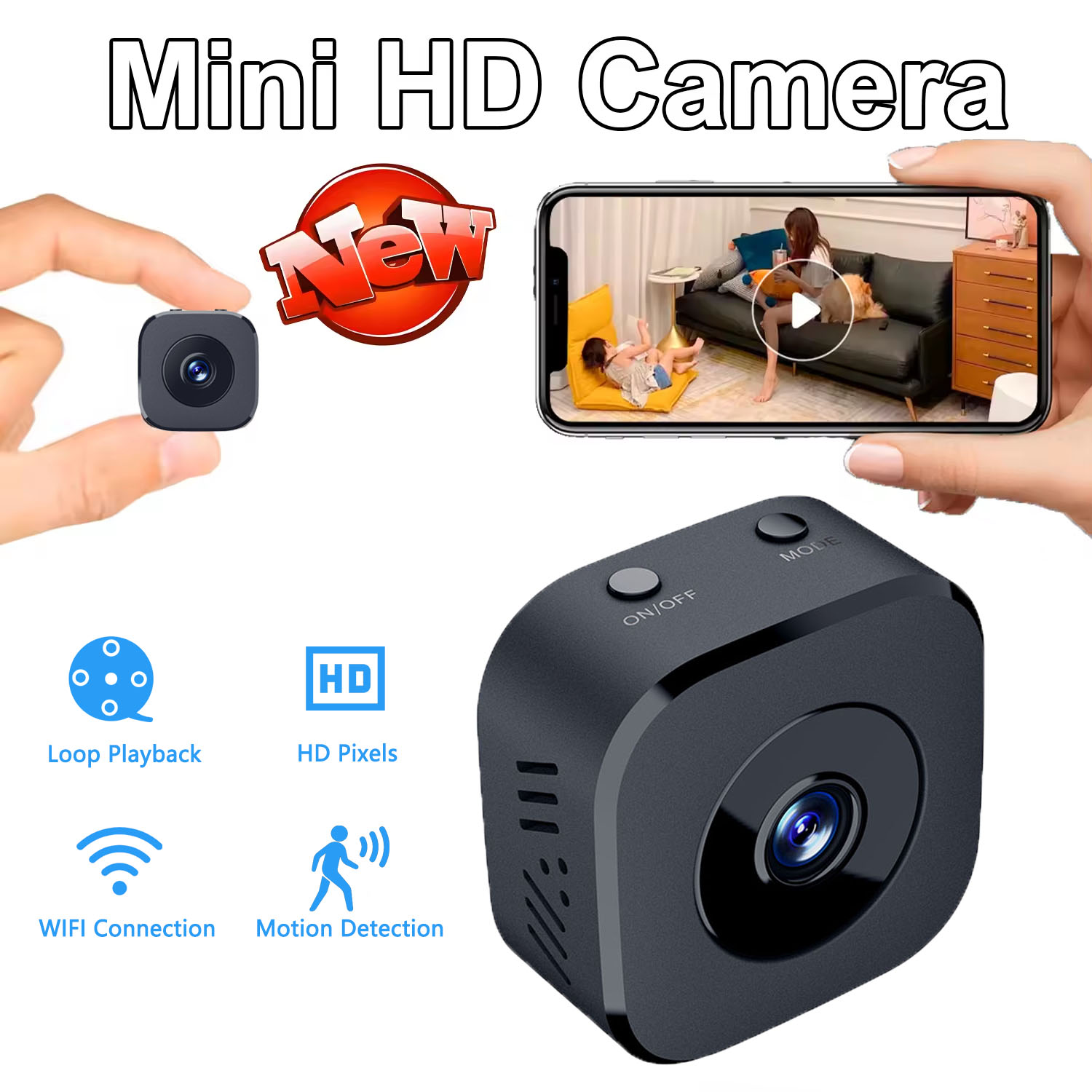보안 카메라 4K 미니 풀 컬러 나이트 비전 고화질 W - Home Security Camera Installation 리뷰 및 가격