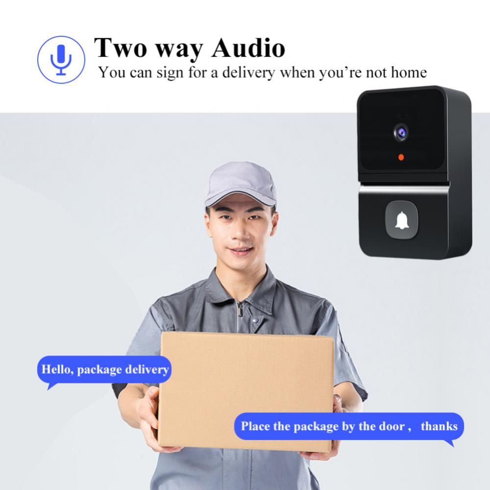 무선 초인종 와이파이 야외 HD 카메라 보안 문짝 벨, - Home Security Recorder 리뷰 및 가격