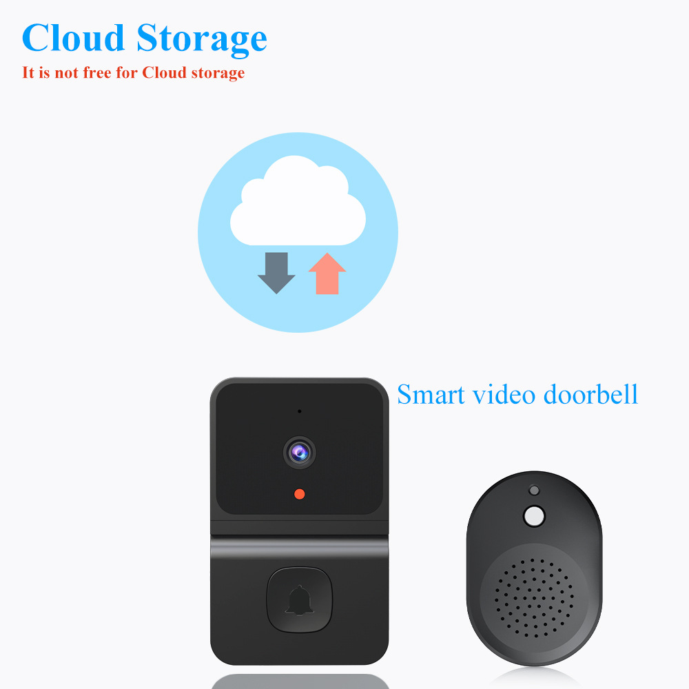 무선 초인종 와이파이 야외 HD 카메라 보안 문짝 벨, - Home Security Recorder 리뷰 및 가격