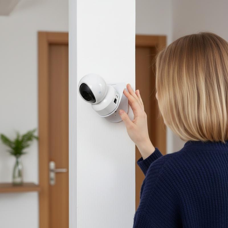 벽걸이형 L자형 PTZ 카메라 브래킷(접착식 베이스 포 - Home Security Camera Installation 리뷰 및 가격