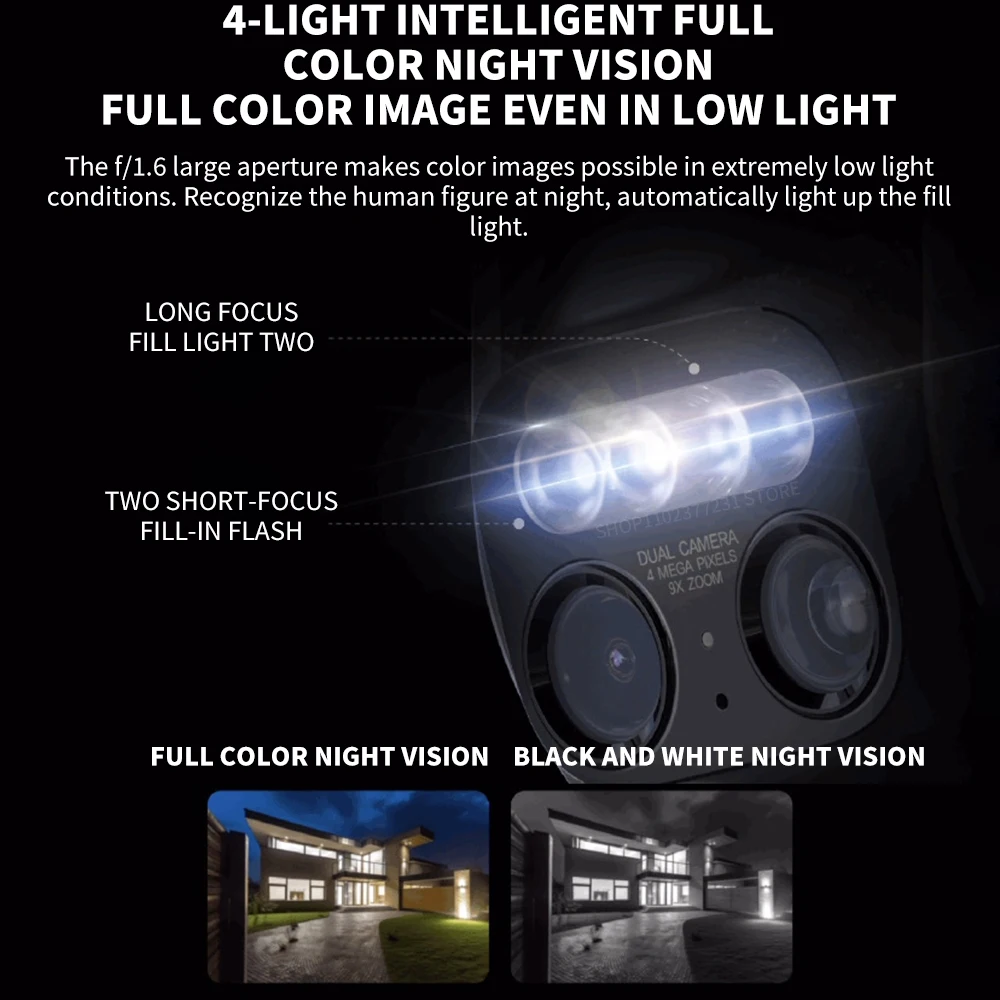 샤오미 CW700S 야외 보안 카메라 2.5K 9배 줌 - Home Security Camera Xiaomi Mi 360 리뷰 및 가격