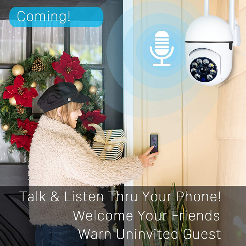 4K PTZ WiFi IP 카메라 야외 AI 인간 추적 - Home Security Monitoring Service 리뷰 및 가격