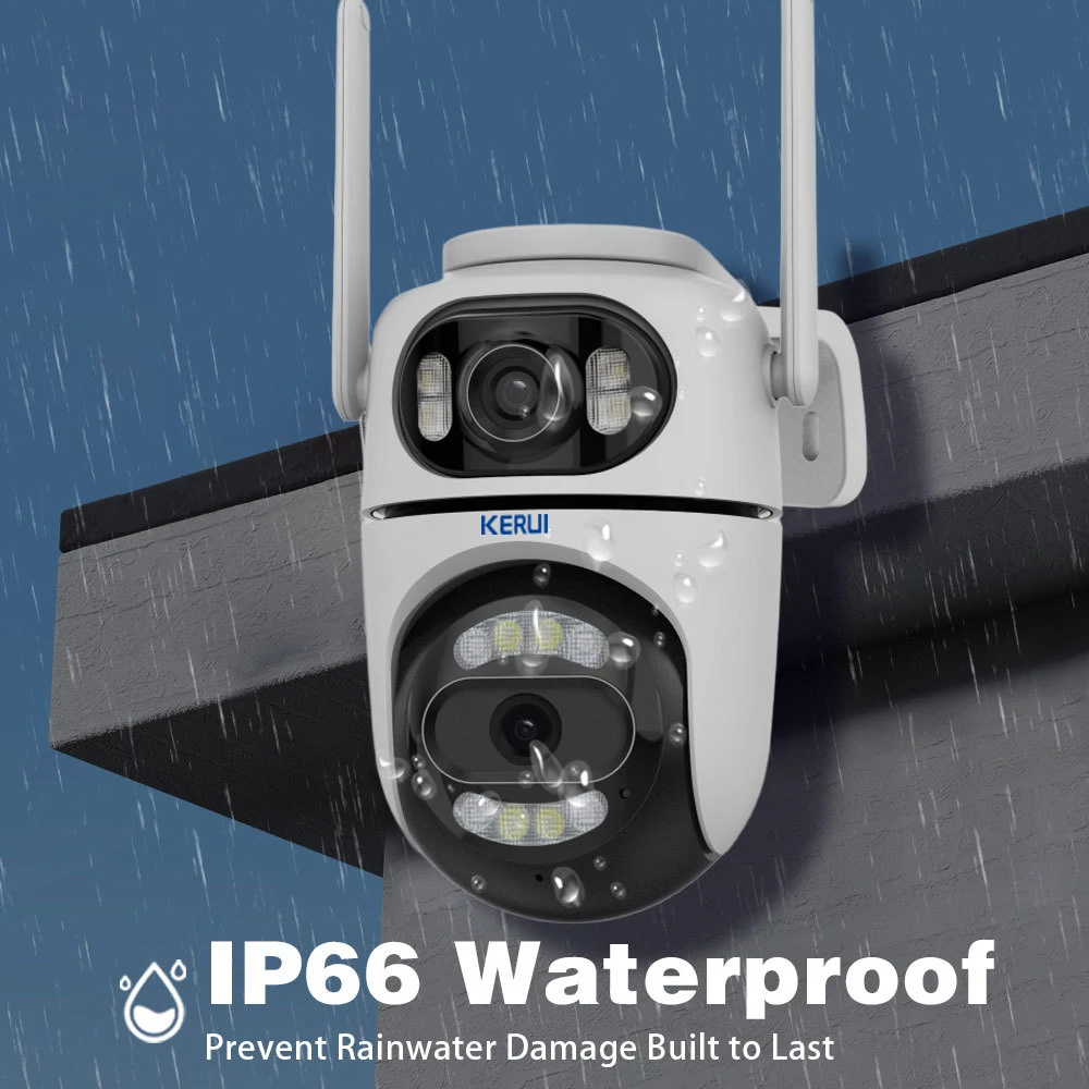 KERUI Icsee 야외 무선 4MP WiFi IP  - Home Security With Alarm 리뷰 및 가격