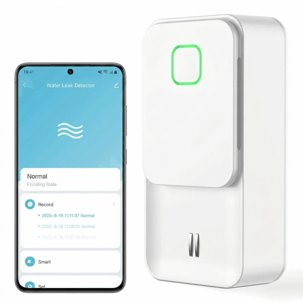 WiFi 연결식 WiFi 수위 감지 센서 이중 표면 감 - Home Security With Alarm 리뷰 및 가격