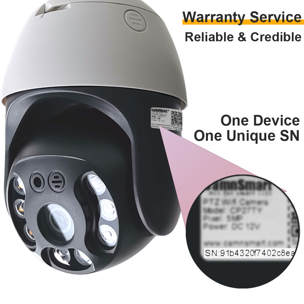Camnsmart Tuya 5MP Alexa Wifi  - Home Security Monitoring Service 리뷰 및 가격