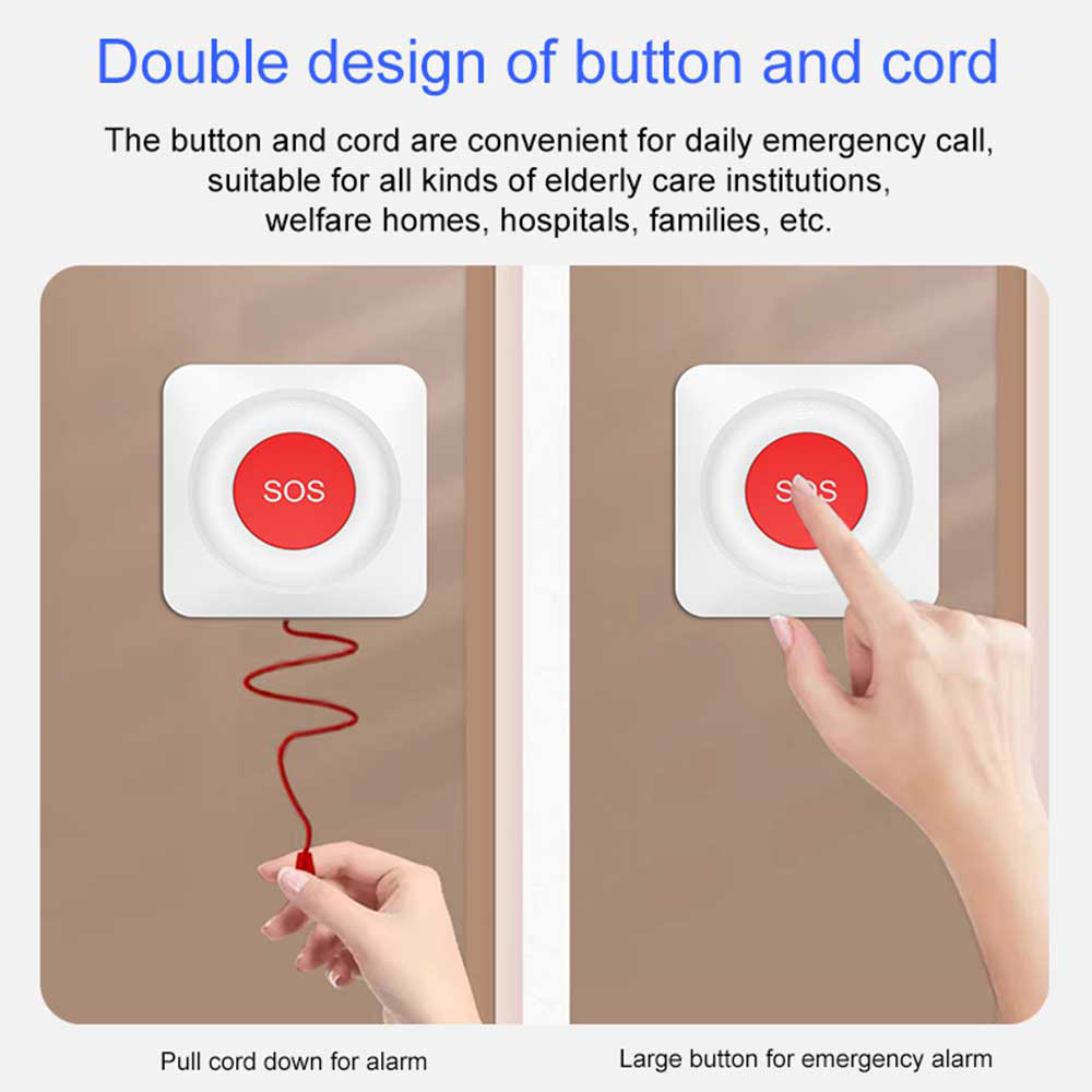 WIFI Zigbee 버튼톤 SOS 푸시 버튼 Tuya - Home Security Business 리뷰 및 가격