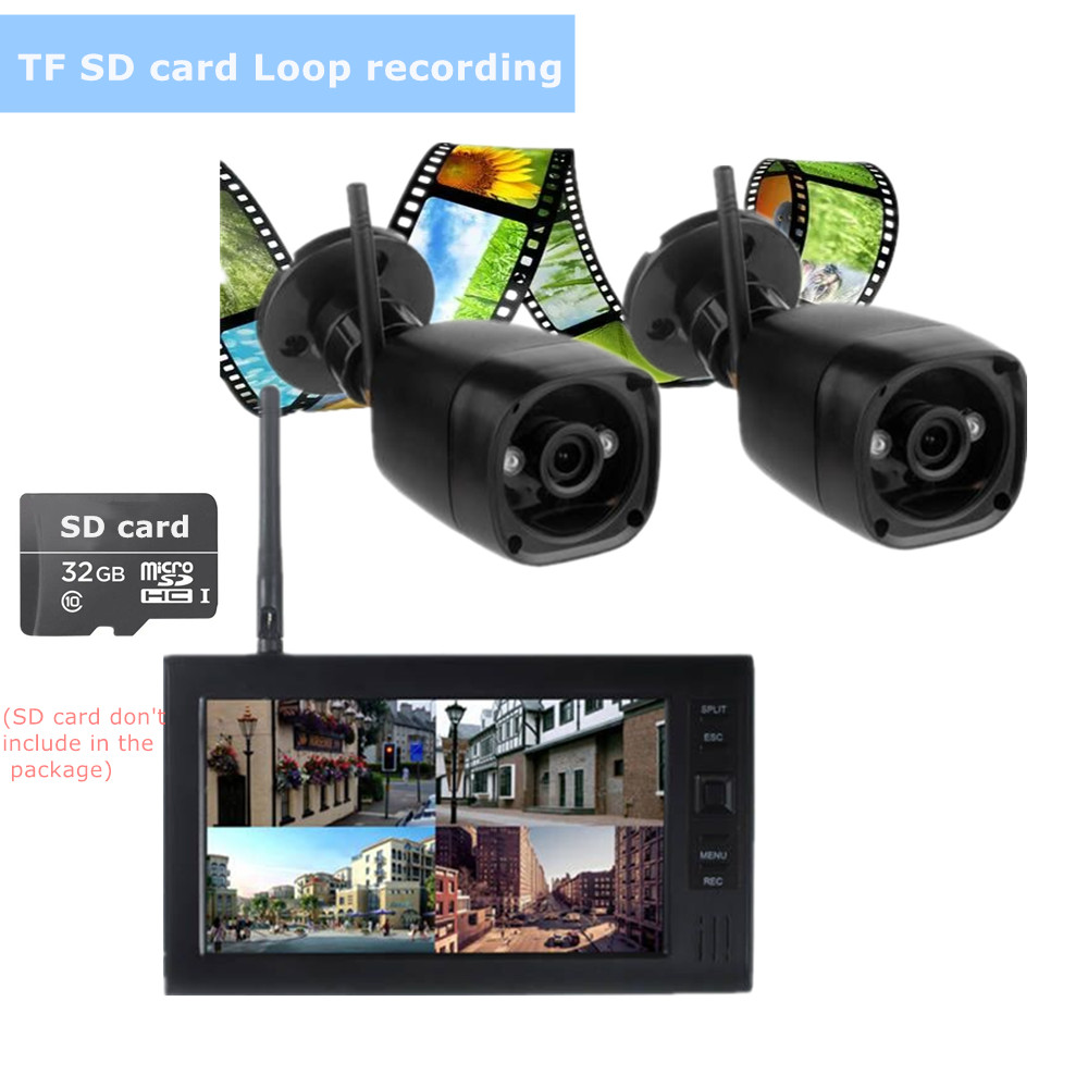LCD CCTV 보안 시스템 와이파이 무선 카메라 비디 - Home Security And Camera Systems 리뷰 및 가격