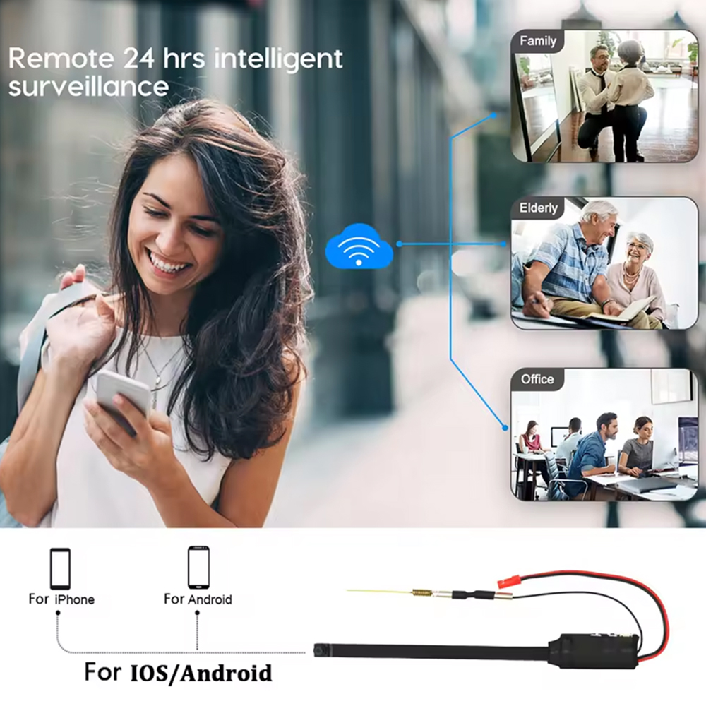 DIY WiFi 미니 카메라 모듈 모션 DV 1080P - Home Security Recorder 리뷰 및 가격