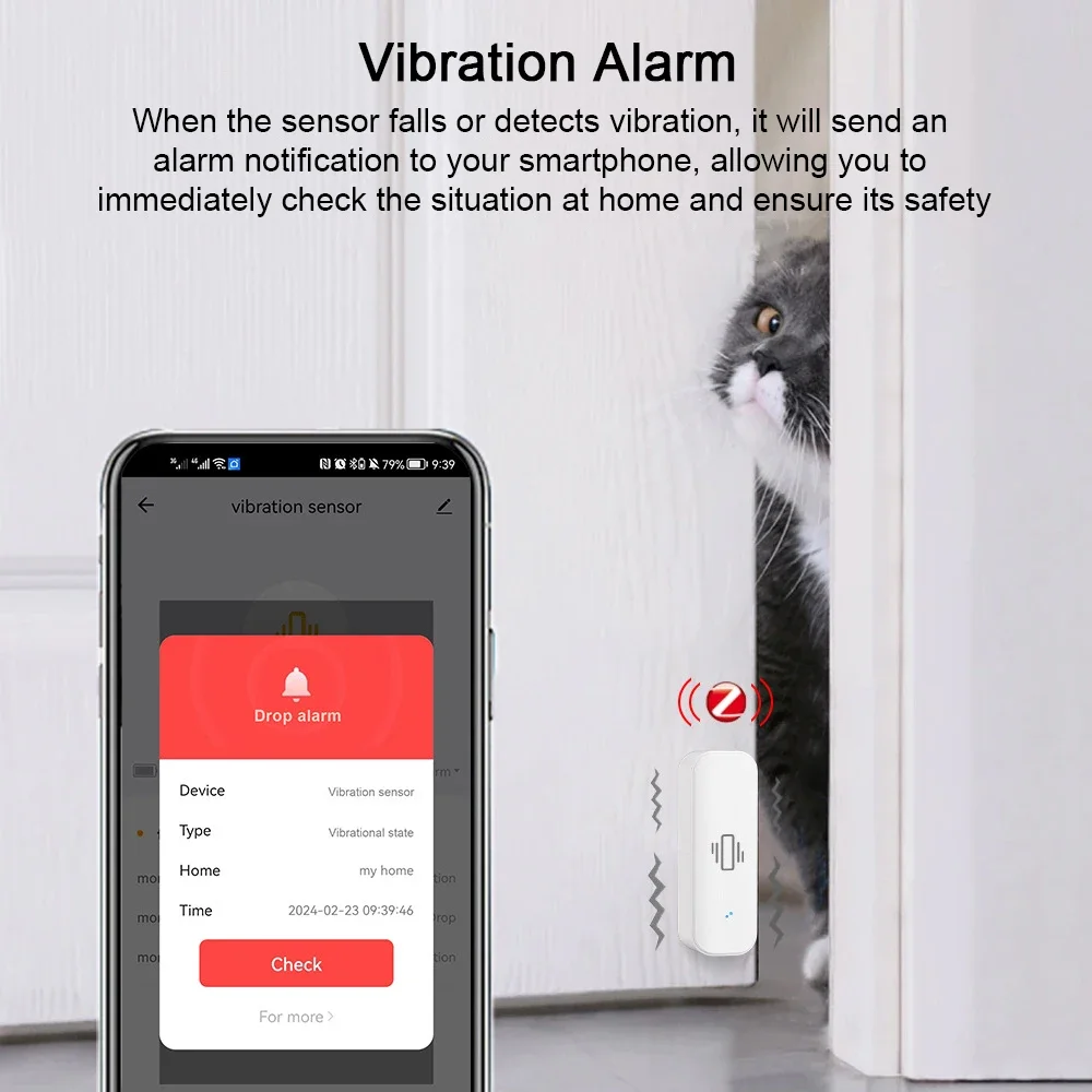 투야 와이파이 지그비 스마트 진동 센서, 홈 보안 보호 - Home Security With Alarm 리뷰 및 가격