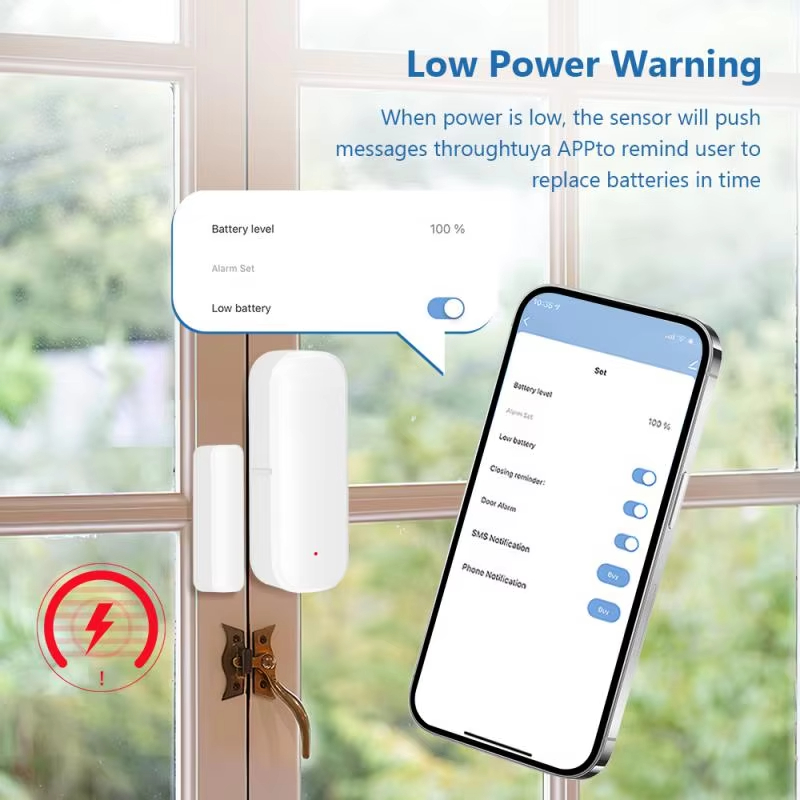 ZigBee 도어 윈도우 센서 무선 자기 경보 감지기  - Home Security Business 리뷰 및 가격