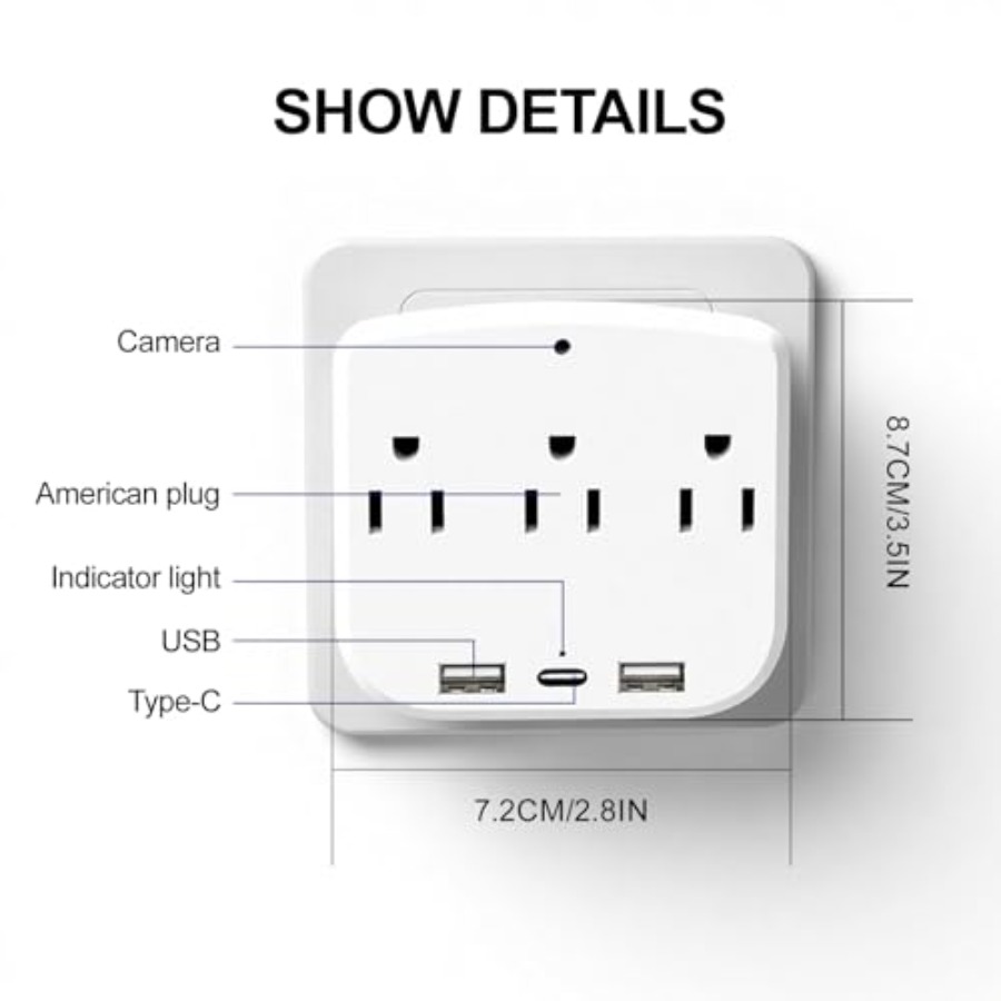 가정 보안용 4K 아울렛 카메라 WiFi6, ABS 플 - Home Security Camera Installation 리뷰 및 가격