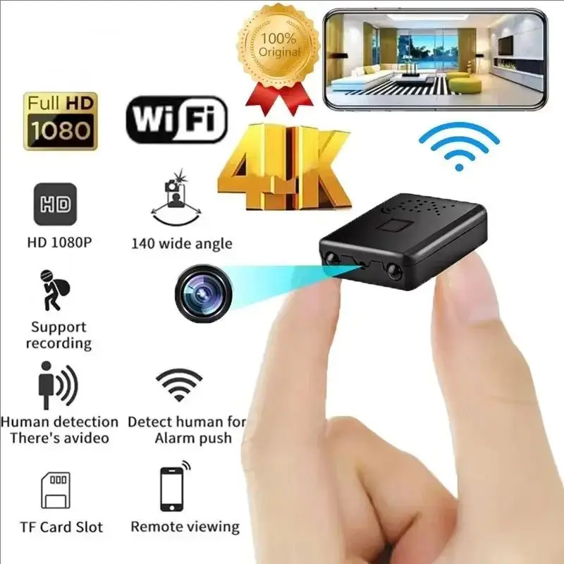 XD 미니 카메라 풀 HD 4K WiFi 나이트 비전  - Home Security Recorder 리뷰 및 가격