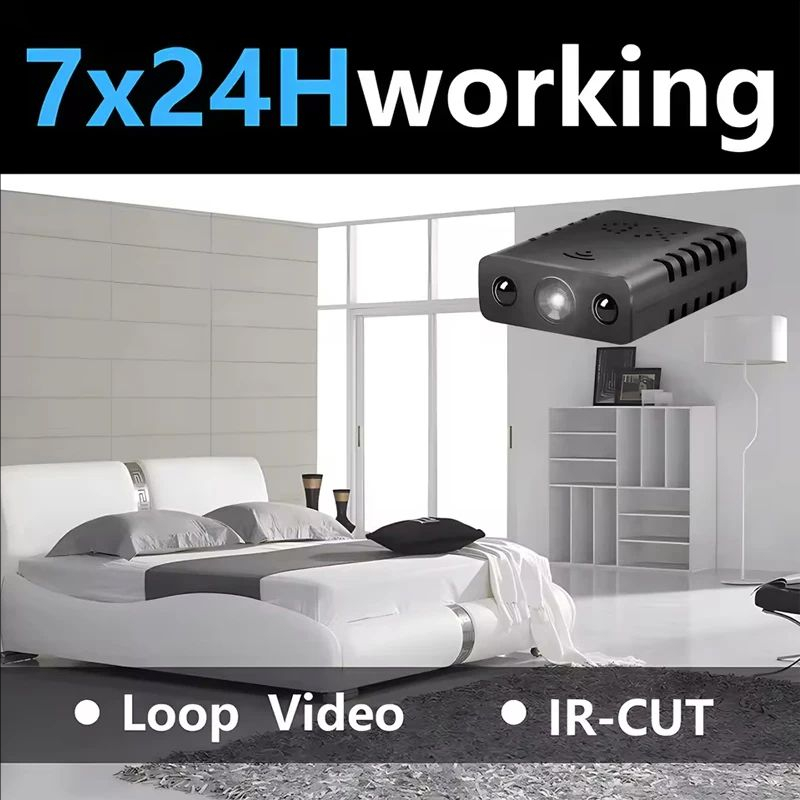 XD 미니 카메라 풀 HD 4K WiFi 나이트 비전  - Home Security Recorder 리뷰 및 가격