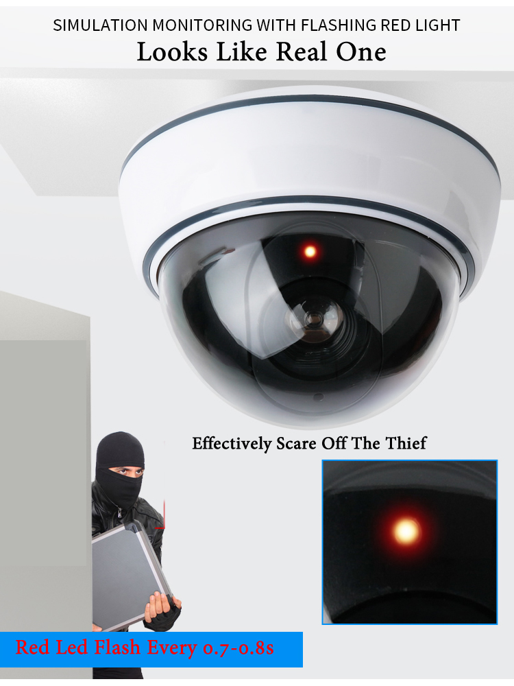 크리 에이 티브 블랙/화이트 가짜 돔 카메라 시뮬레이션 - Home Security Officer 리뷰 및 가격